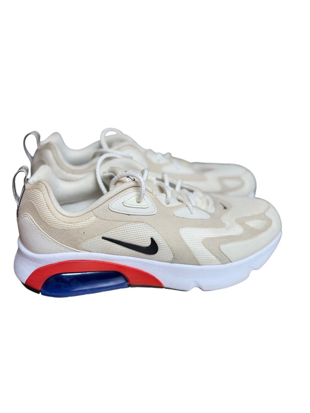 Nike Air Max 200 SE Women Trainers AT6175 US 9 Sneakers White Desert Sand